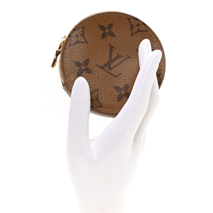 Louis Vuitton Reverse Monogram Bandouliere Round Coin Purse 2 of 6