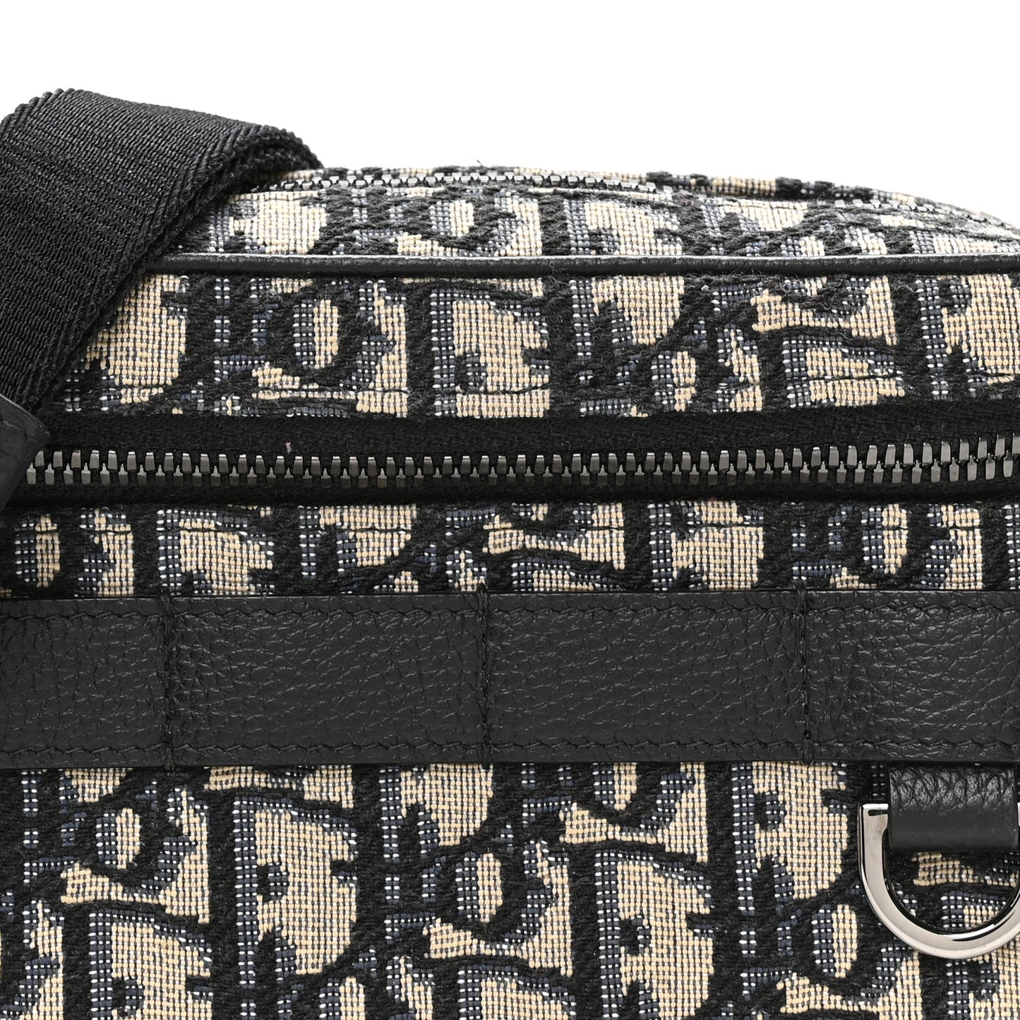 HOMME Oblique Mini Safari Messenger Navy Blue