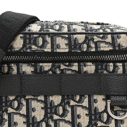 Christian Dior HOMME Oblique Mini Safari Messenger Navy Blue 7 of 10