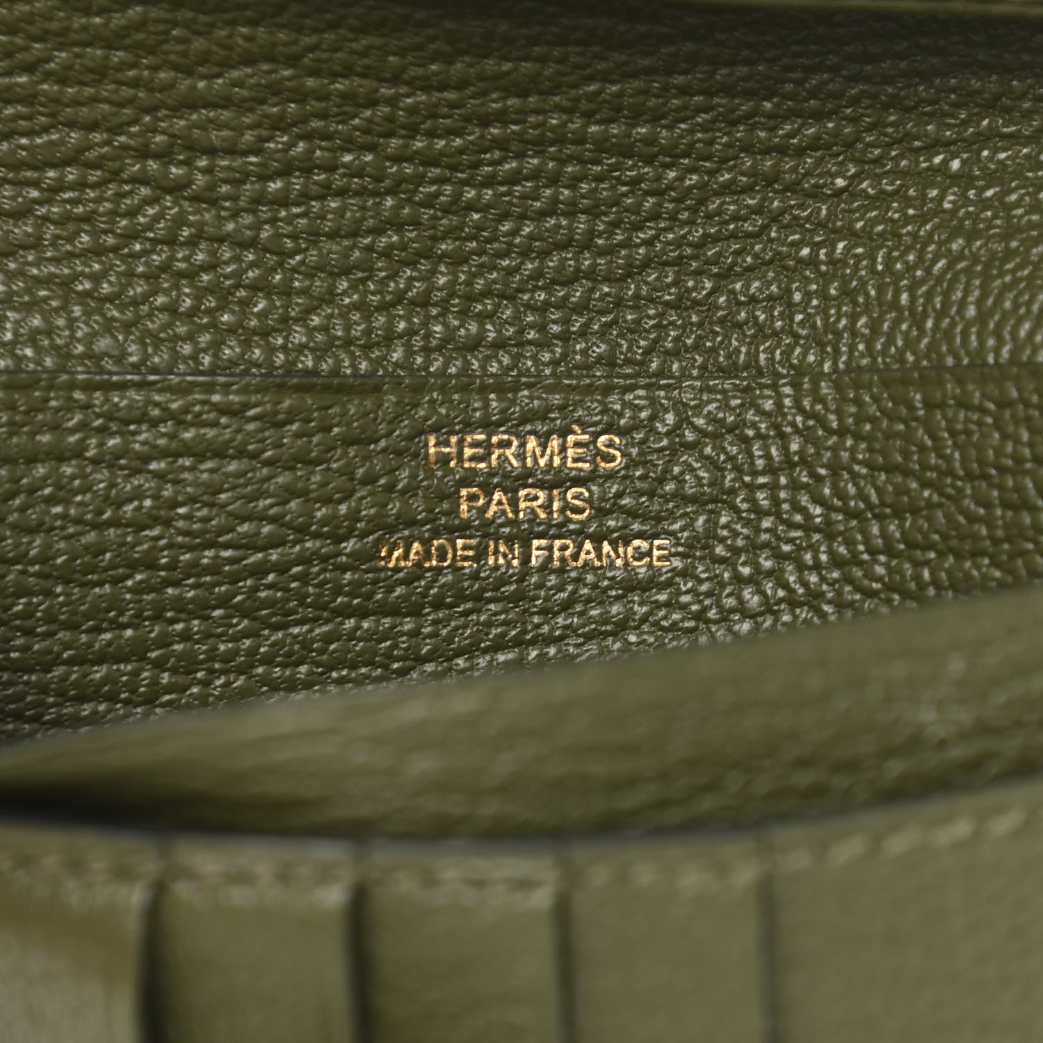 Hermes Chevre Mysore Bearn Compact Wallet Canopee 6 of 9