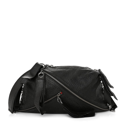 Christian Louboutin Nappa Okapi Medium Trophe Shoulder Bag Black 1 of 10