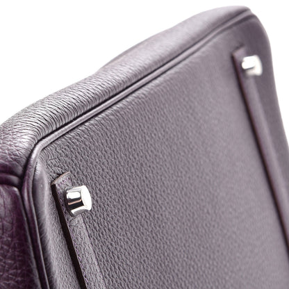 Hermes Togo Birkin 35 Raisin 37 of 37