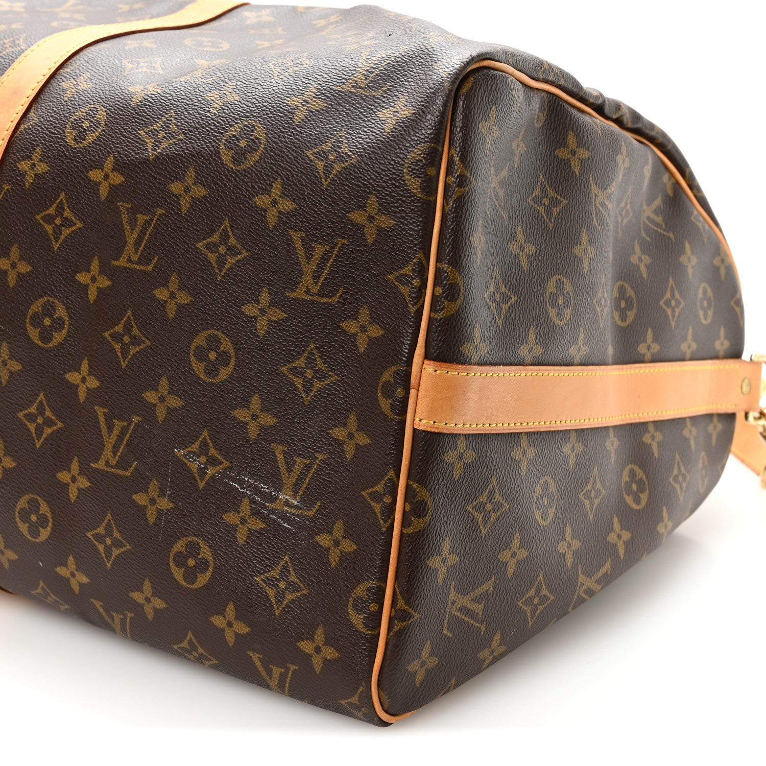 Louis Vuitton Monogram Keepall Bandouliere 55 9 of 9