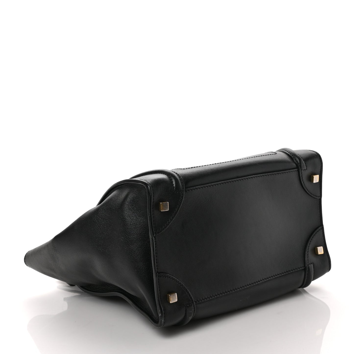 Smooth Calfskin Mini Luggage Black