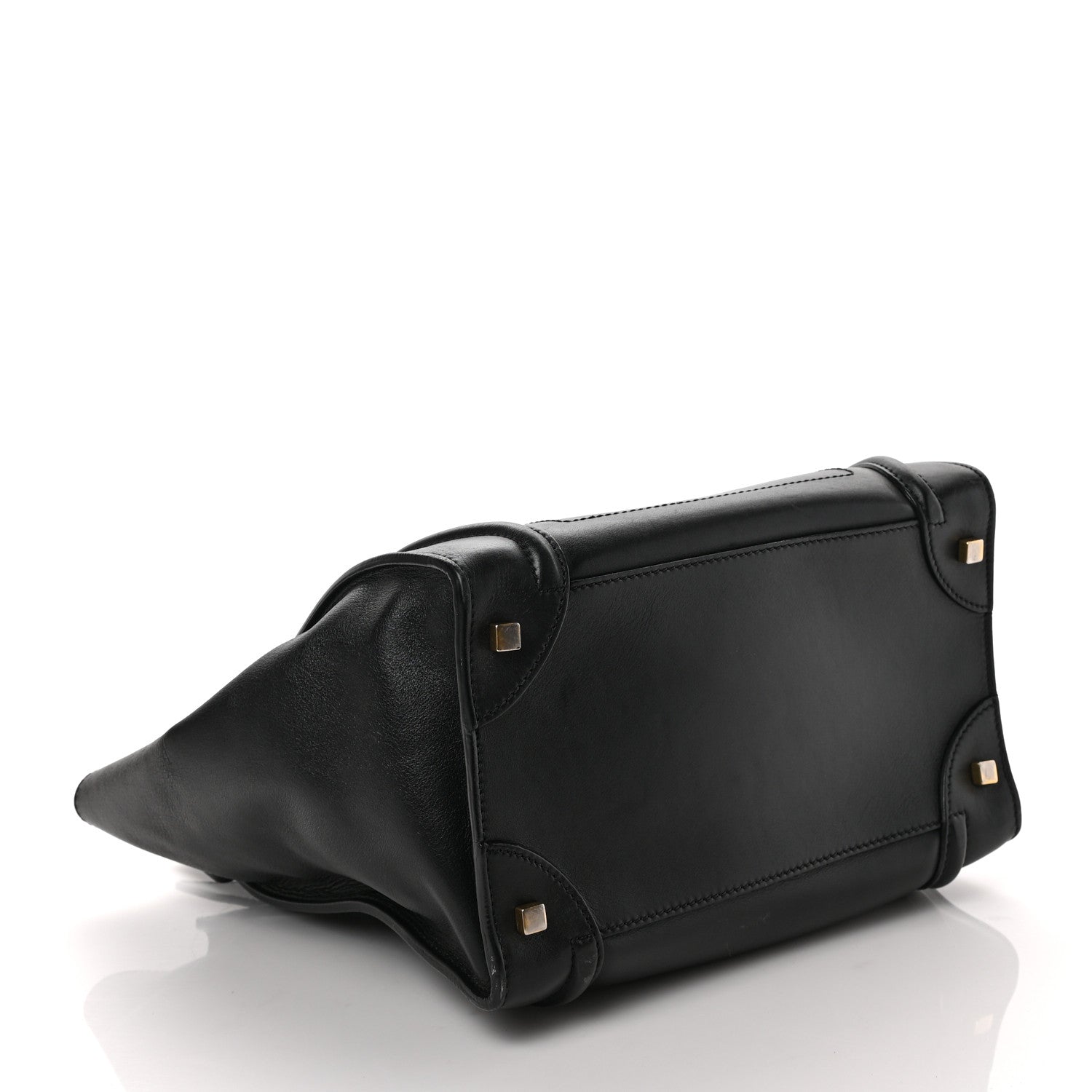 Celine Smooth Calfskin Mini Luggage Black 4 of 9