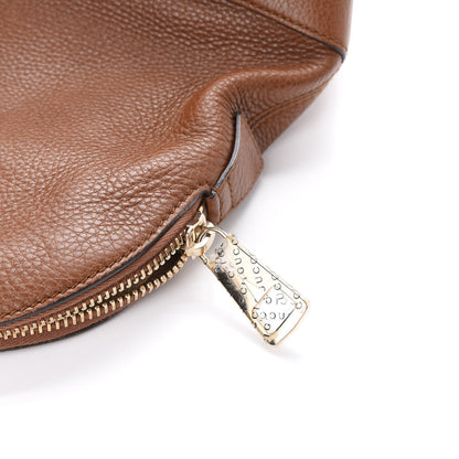 Gucci Pebbled Calfskin Medium Bree Shoulder Bag Tabacco 11 of 13