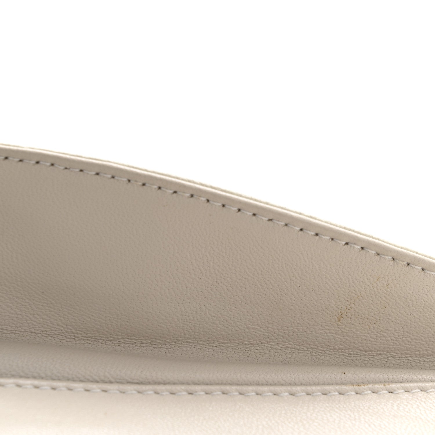Balenciaga Chevre Silver Metallic Edge Hardware Envelope Clutch Gris Glace 12 of 15