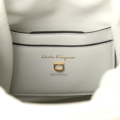 Salvatore Ferragamo Calfskin Cage Bag White 6 of 10