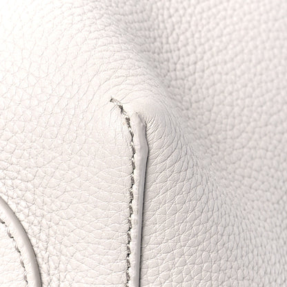 Loro Piana Grained Calfskin Large Bale Bag Stone 10 of 12