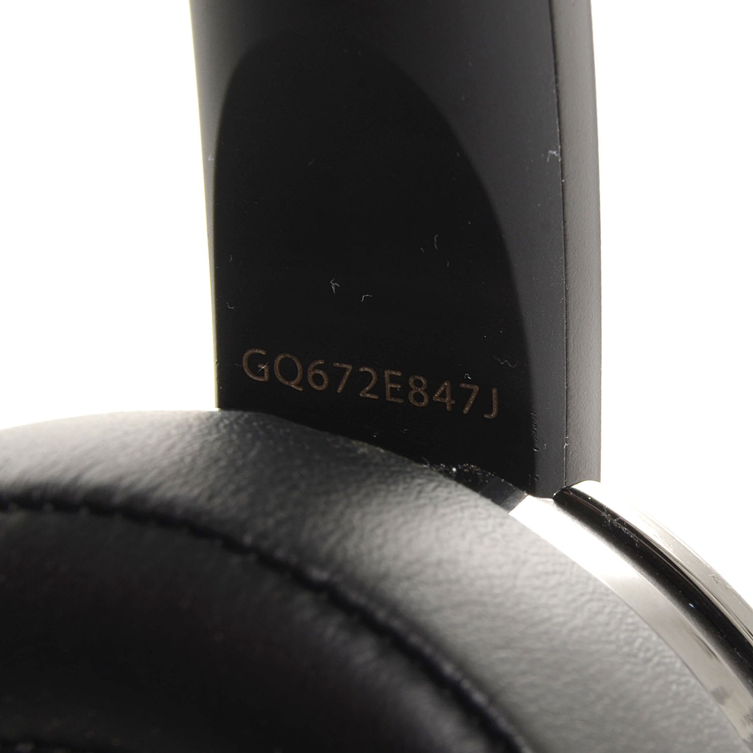 Chanel Lambskin x Monster Wireless Headphones w/ Case Black 6 of 13