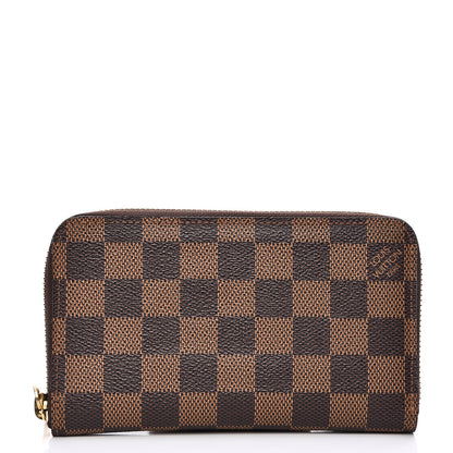 Louis Vuitton Damier Ebene Zippy Compact Wallet 1 of 7