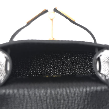 Hermes Lizard Mini Kelly Twilly Bag Charm Black 3 of 5