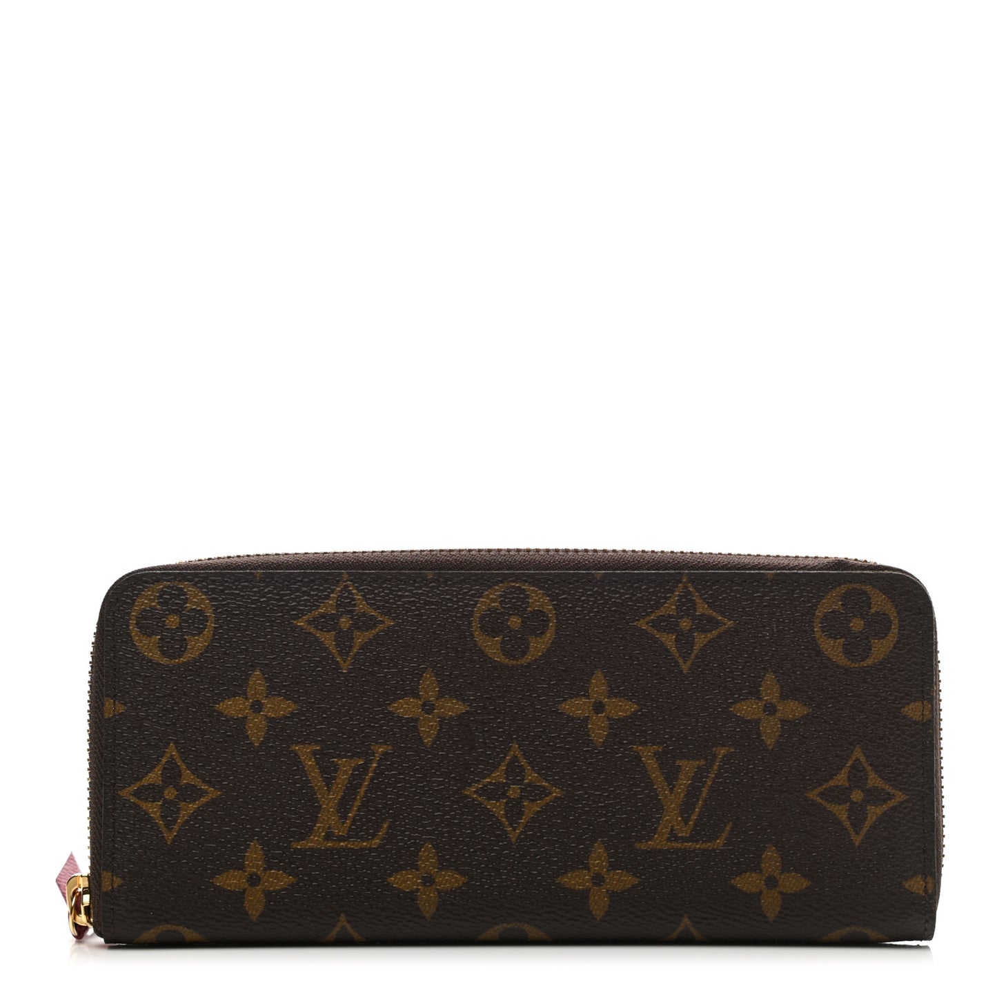Monogram Clemence Wallet Fuchsia