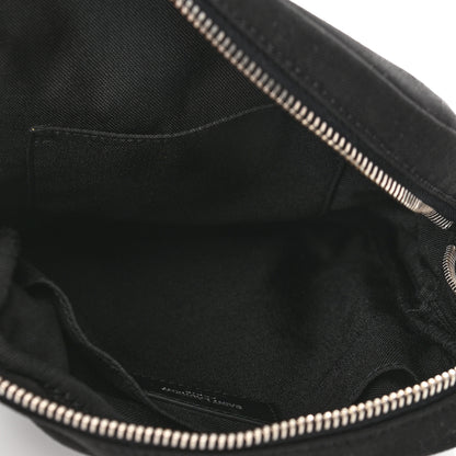 Saint Laurent Canvas Rivington Race Pouch Black 5 of 9