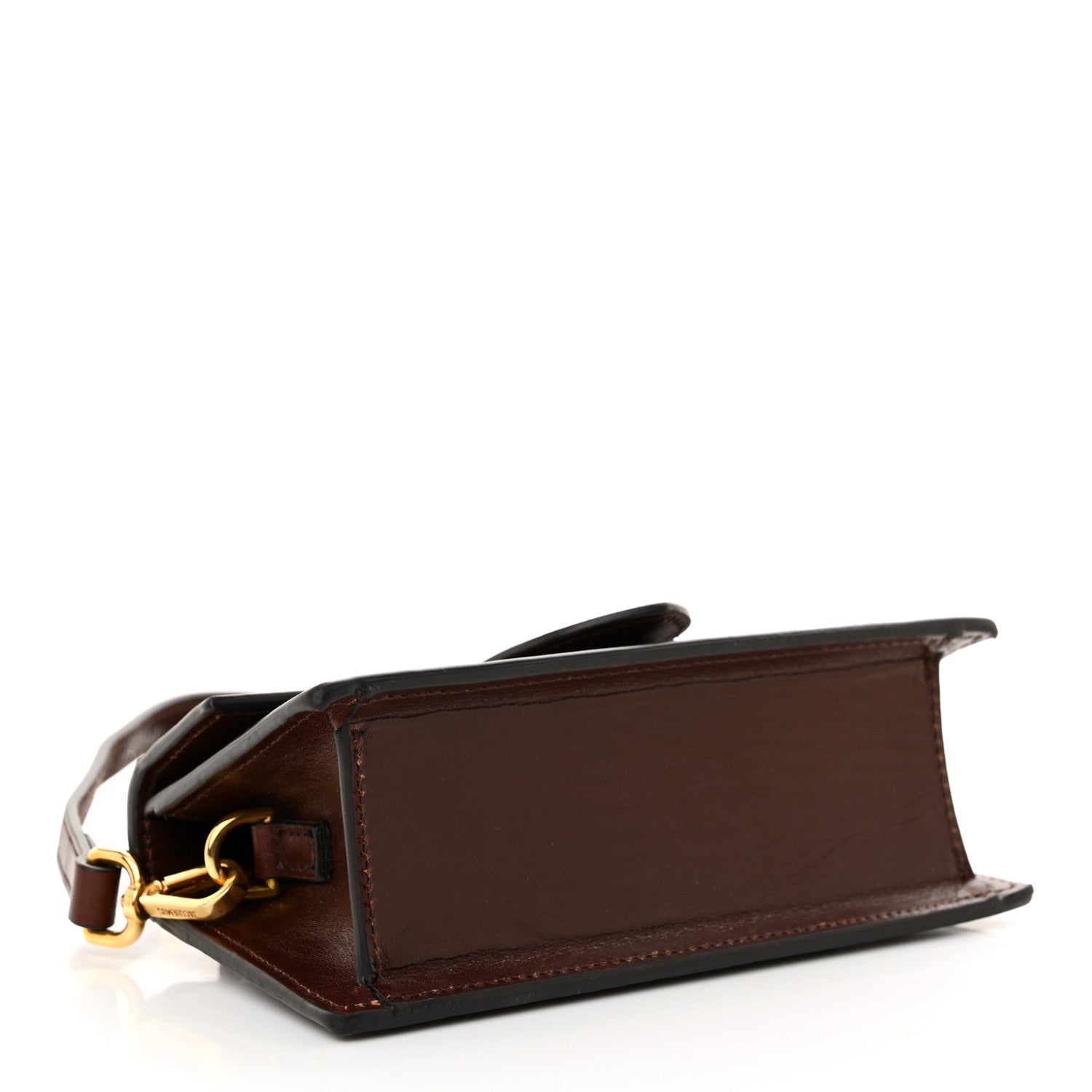 Jacquemus Smooth Calfskin Le Bambino Dark Burgundy 4 of 13