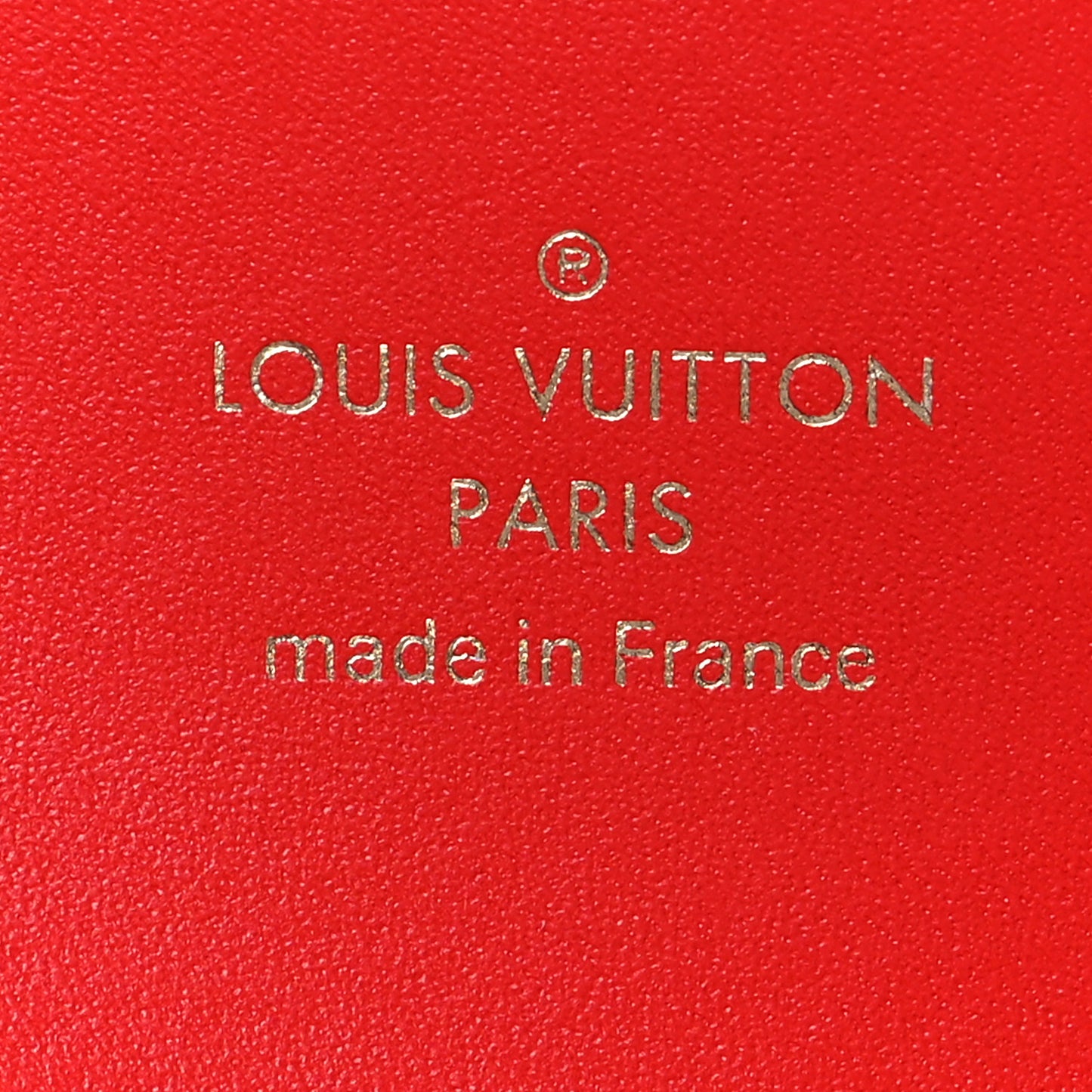 Monogram Medium Kirigami Pochette Insert Coquelicot