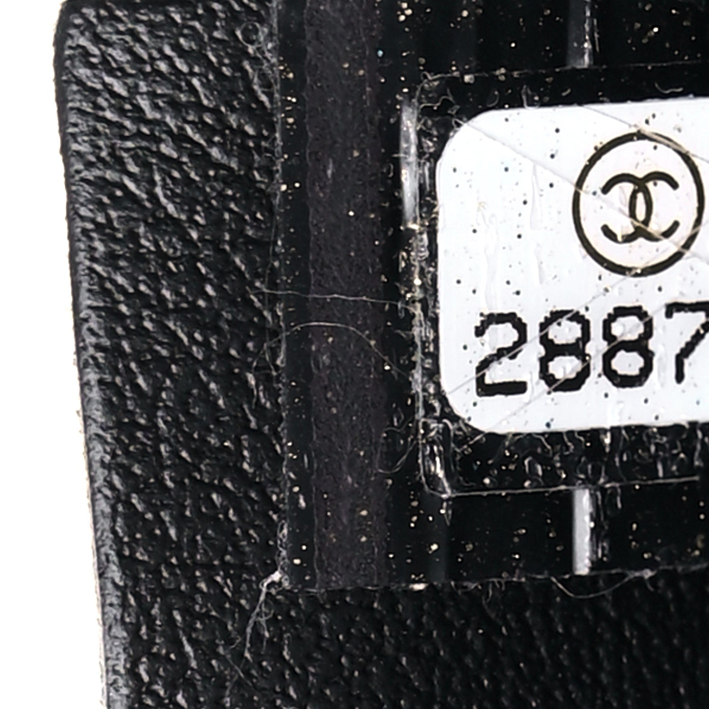 Calfskin Quilted Top Handle Flap Black