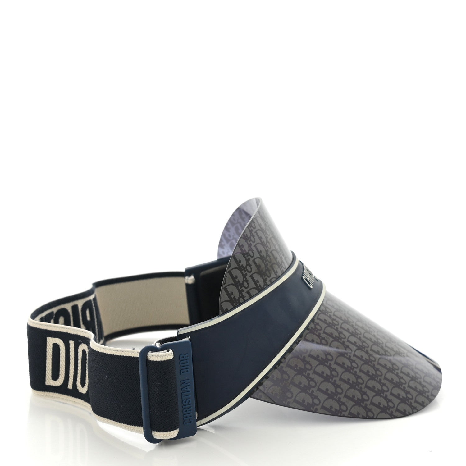 Christian Dior Oblique DiorClub V1U Sun Visor Blue 5 of 7
