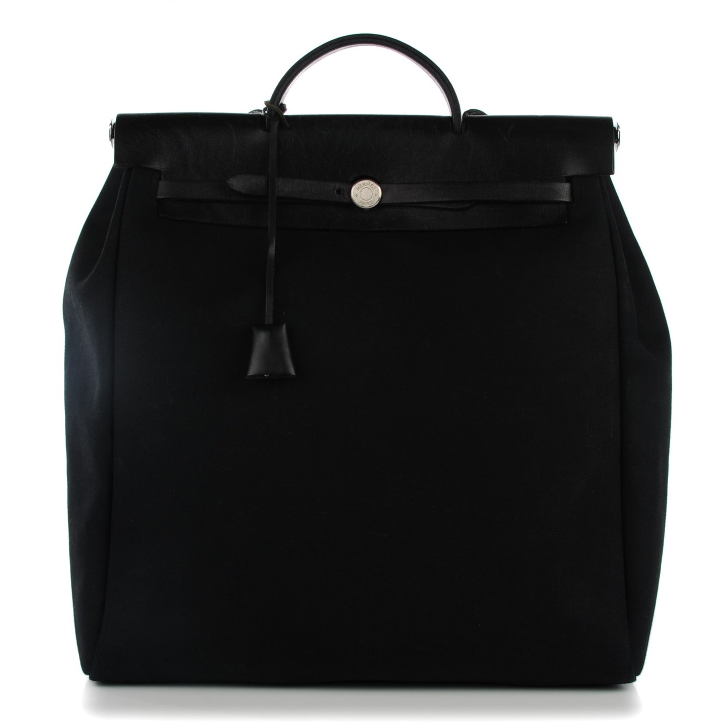 Toile Vache Calfskin Herbag 40 GM Black