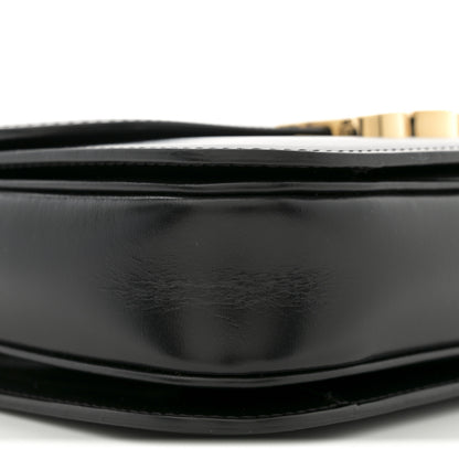 Celine Shiny Calfskin Medium Triomphe Black 8 of 11