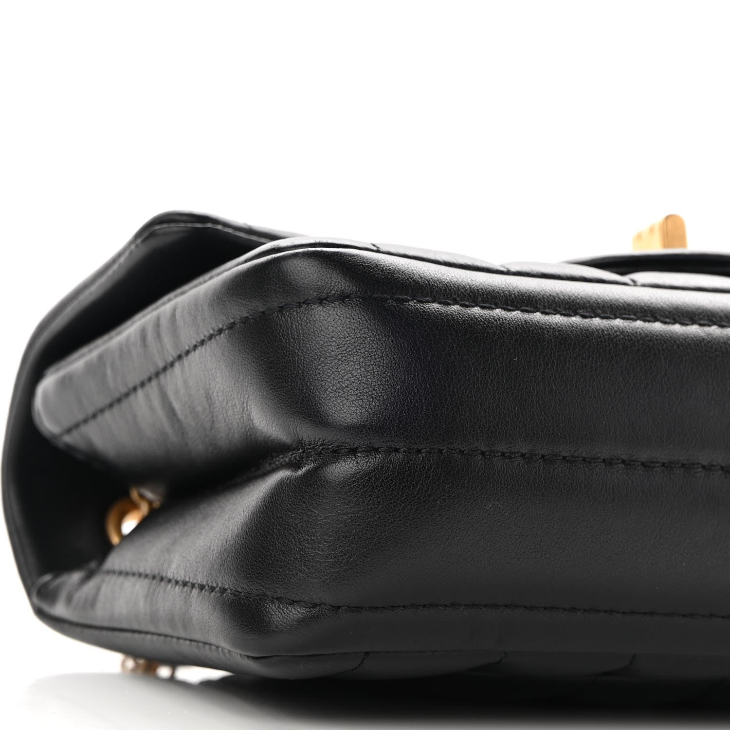 Chanel Aged Calfskin Vertical Quilted 2.55 Reissue Mini Flap Black 8 of 9