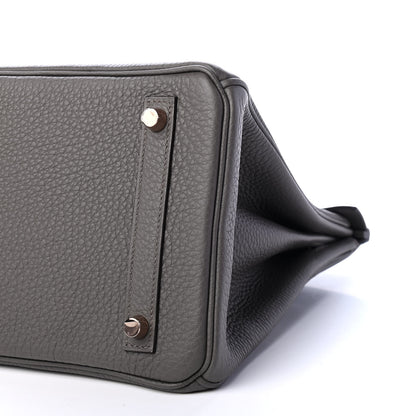 Hermes Togo Birkin 30 Etain 10 of 11