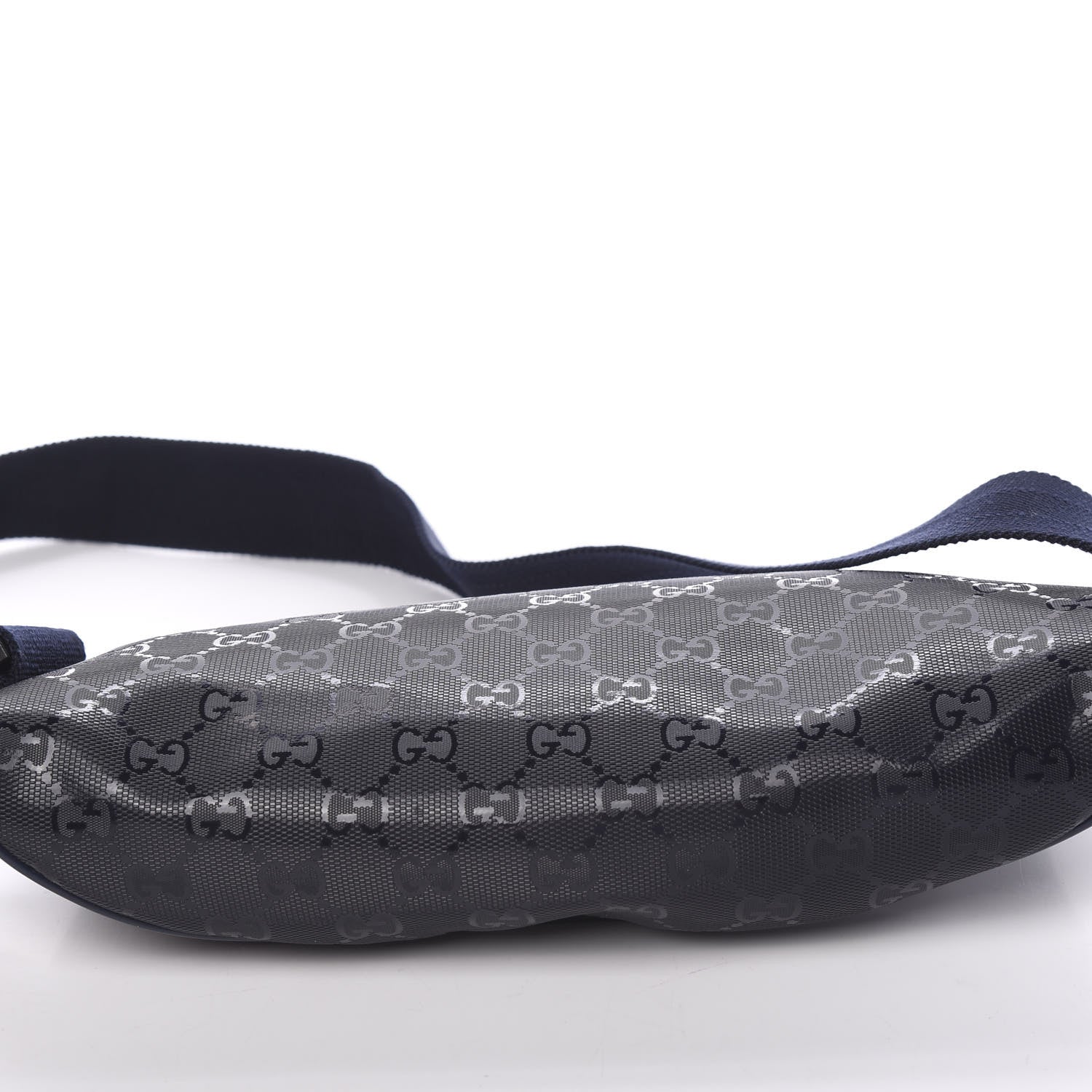 Gucci Imprime Monogram Belt Bag Navy 12 of 13