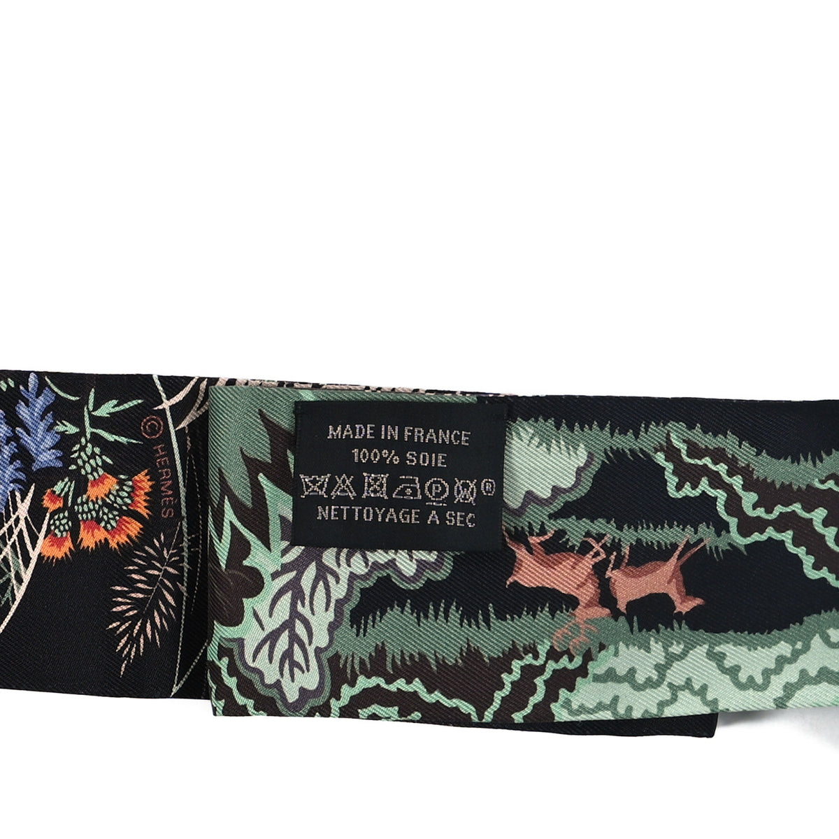 Silk Rewilding Nature Twilly Ebene Vert Corail