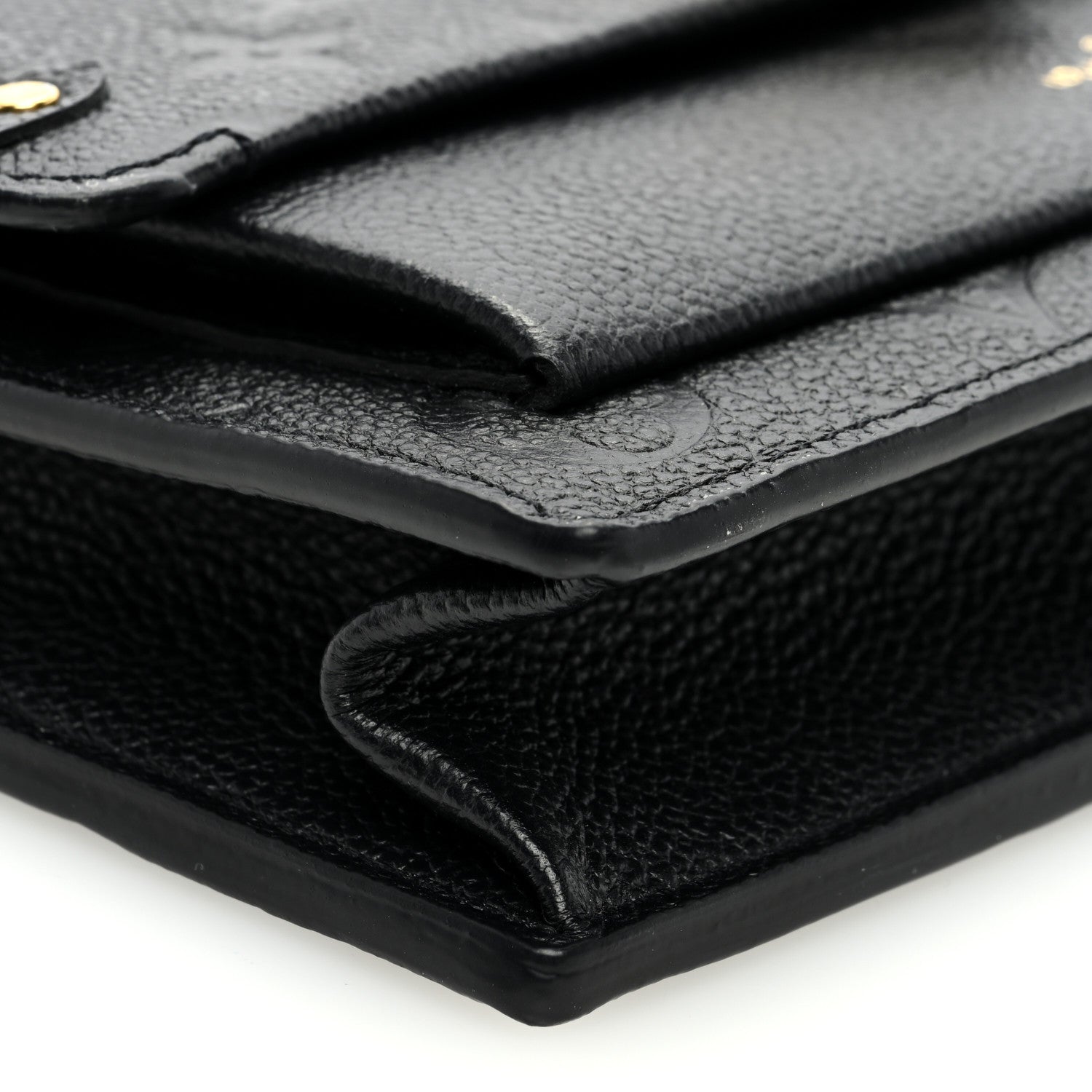 Louis Vuitton Empreinte Vavin Chain Wallet Black 8 of 10