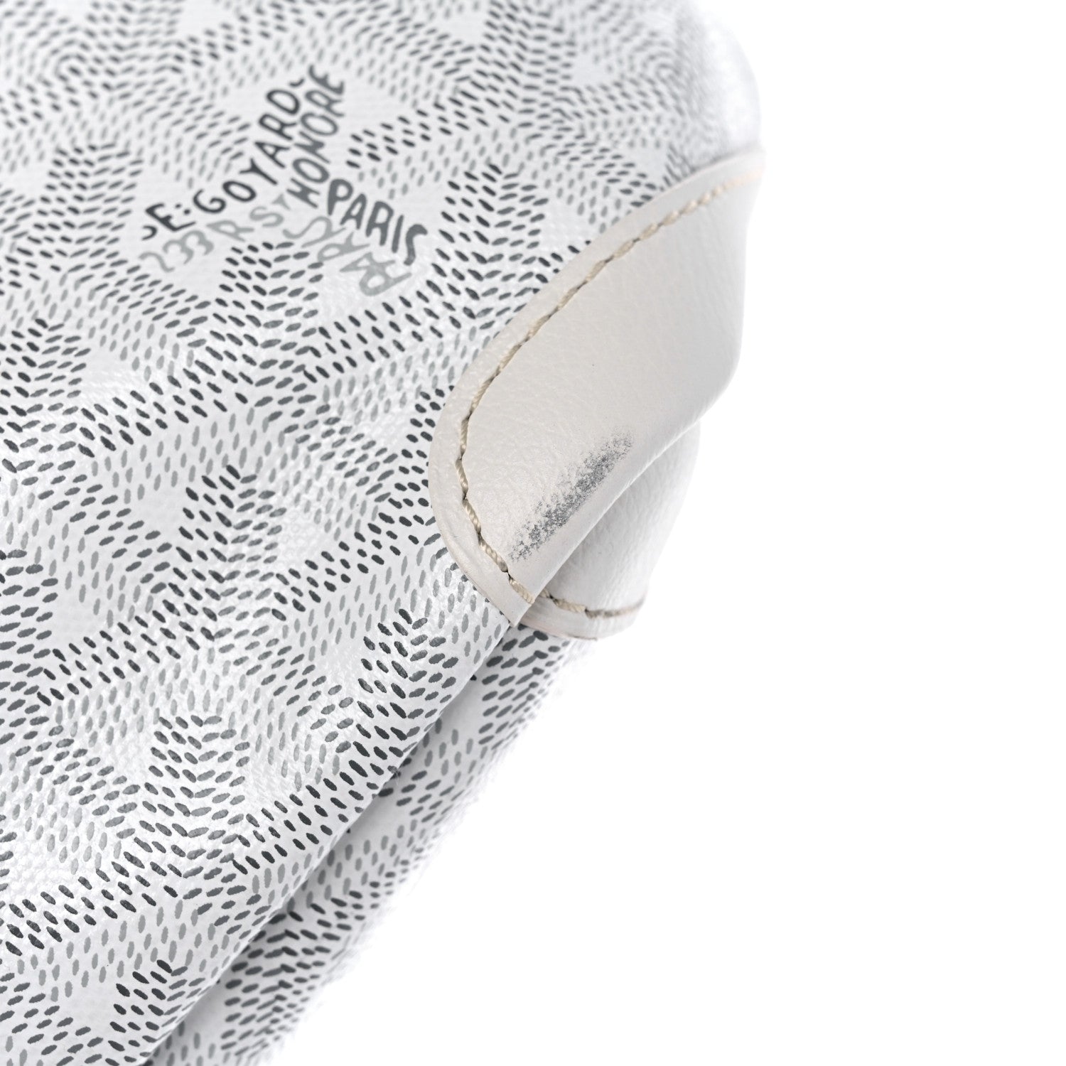 Goyard Goyardine Artois MM White 12 of 12