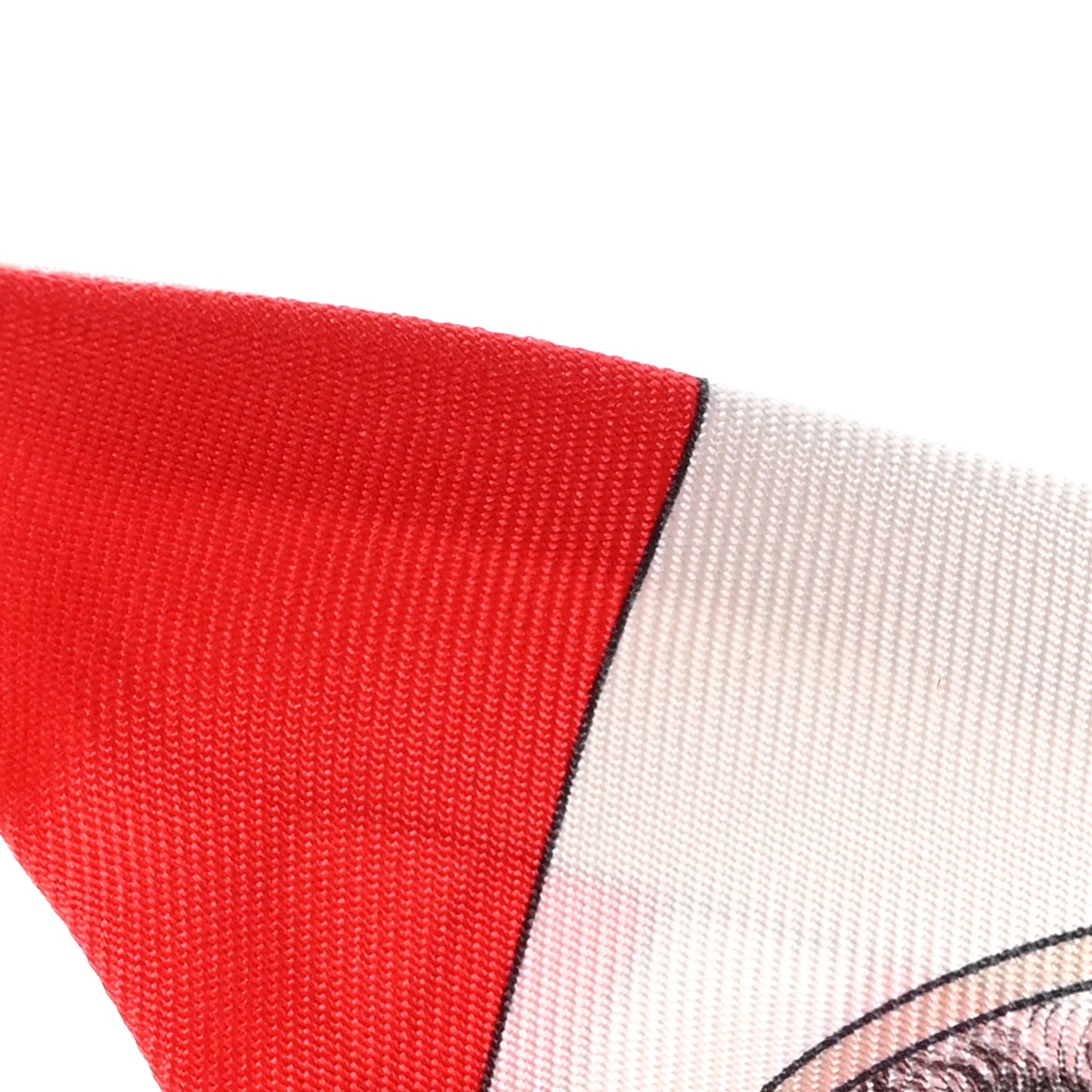 Silk Colliers et Chiens Twilly Rouge White Mastic