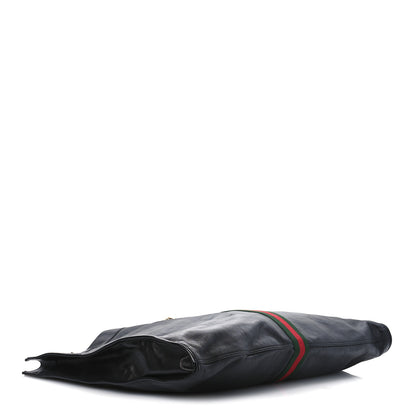 Gucci Calfskin Maxi Rajah Chain Tote Black 5 of 14