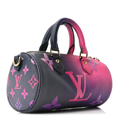 Louis Vuitton Monogram Giant Spring In The City Papillon BB Midnight Fuchsia 3 of 9