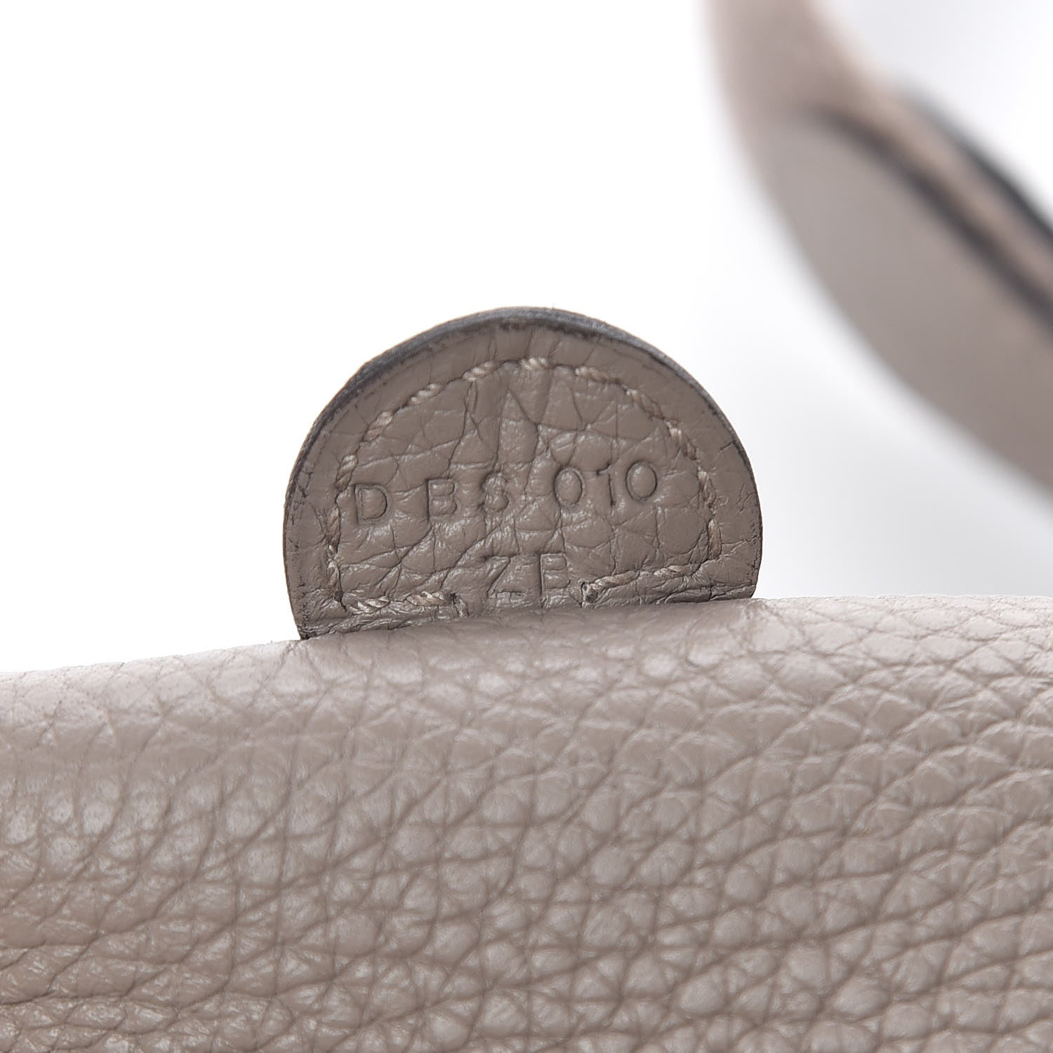 Hermes Taurillon Clemence Evelyne TPM Gris Asphalte 7 of 11