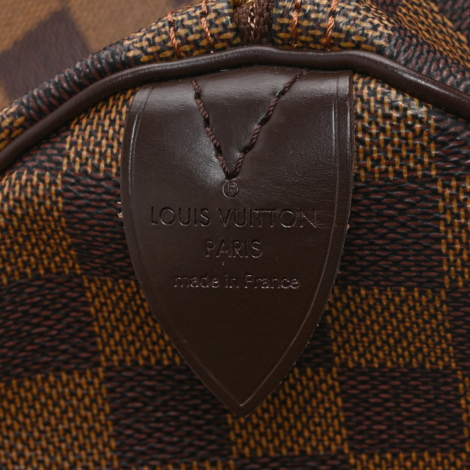 Louis Vuitton Damier Ebene Speedy 30 6 of 10