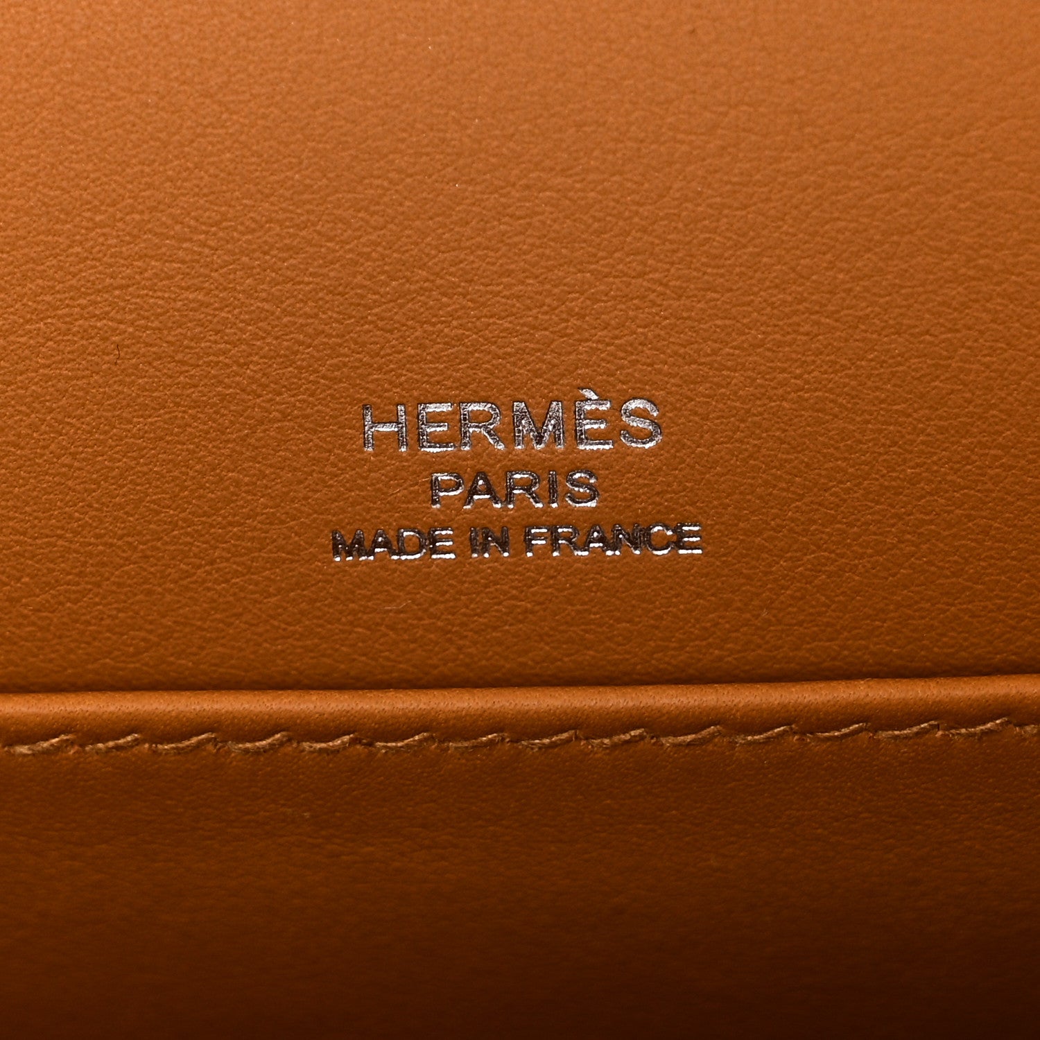 Hermes Chevre Mysore Geta Caramel 6 of 11