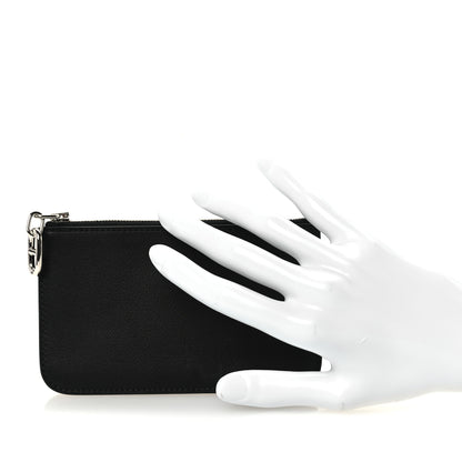 Hermes Evercolor Zipengo Chain D'Ancre Card Holder Black 2 of 8