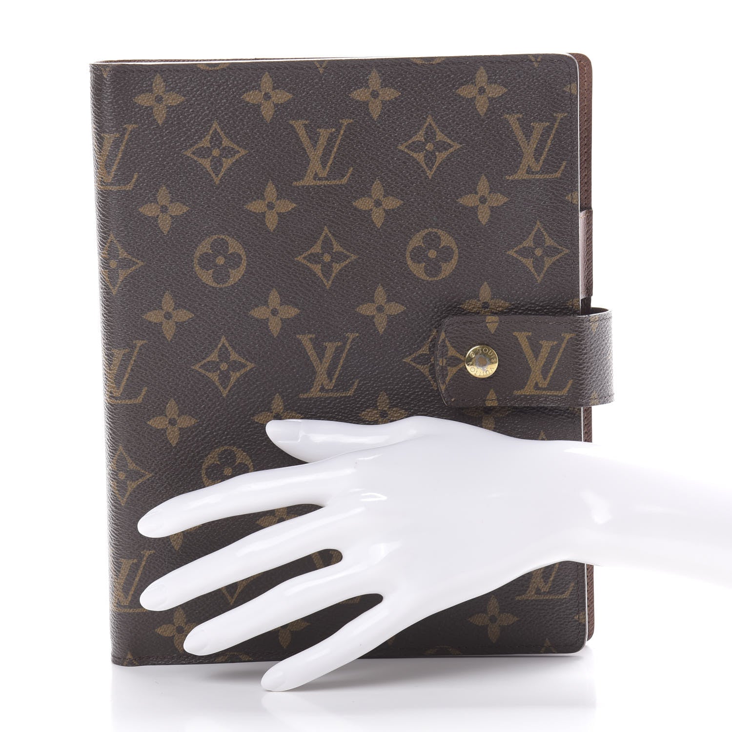 Louis Vuitton Monogram Large Ring Agenda Cover 2 of 8