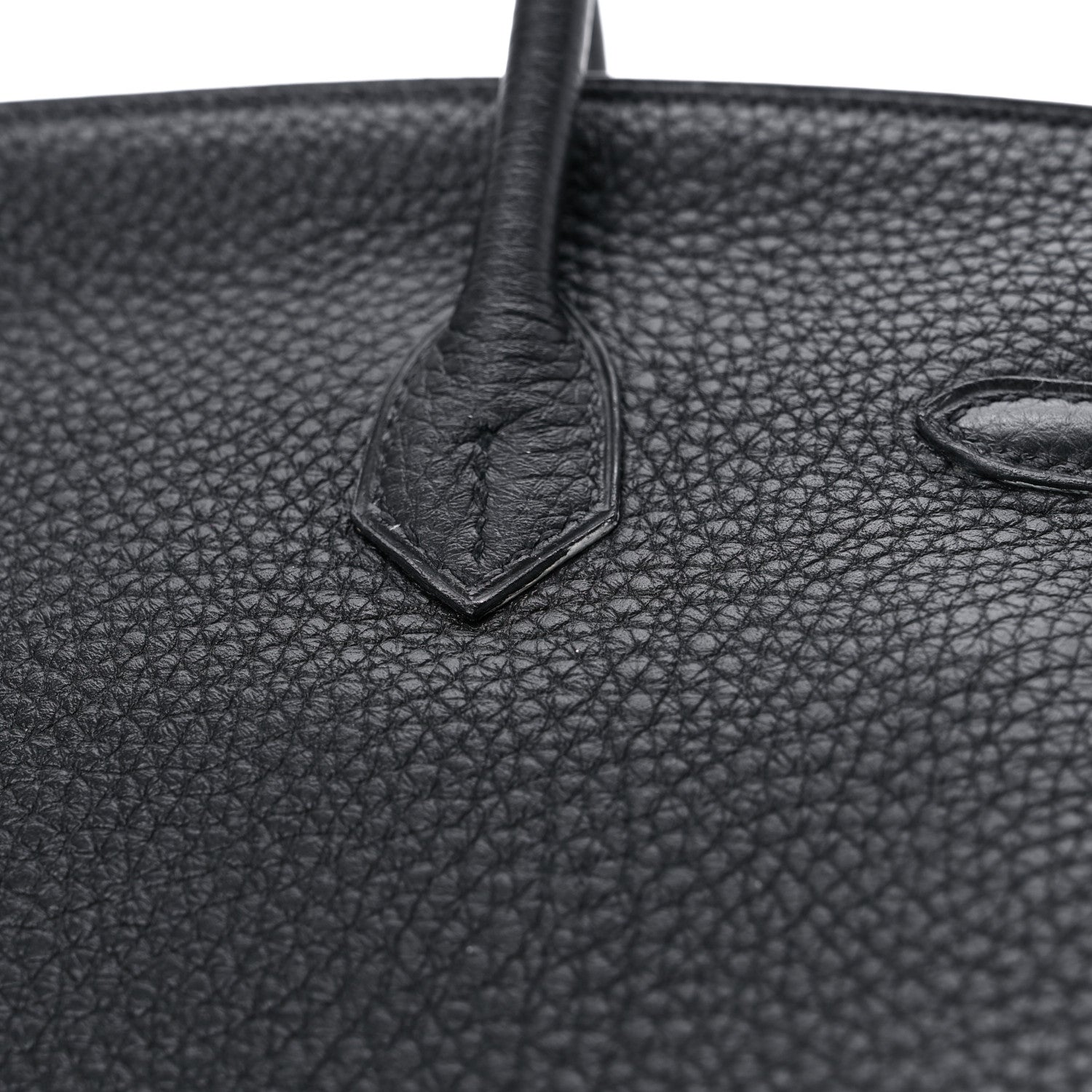 Hermes Togo Birkin 25 Black 13 of 16