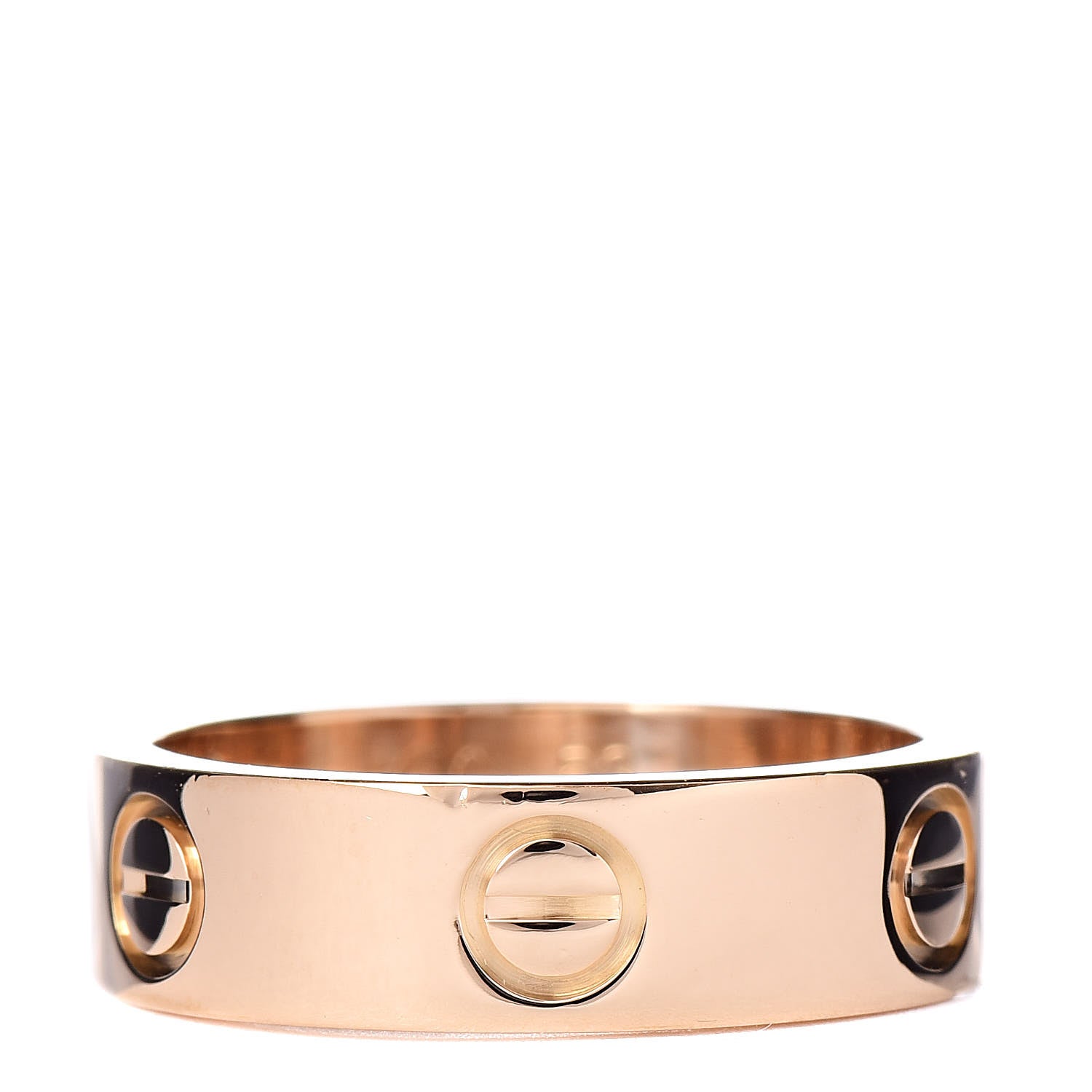 Cartier 18K Yellow Gold 5.5mm LOVE Ring 53 6.25 1 of 4