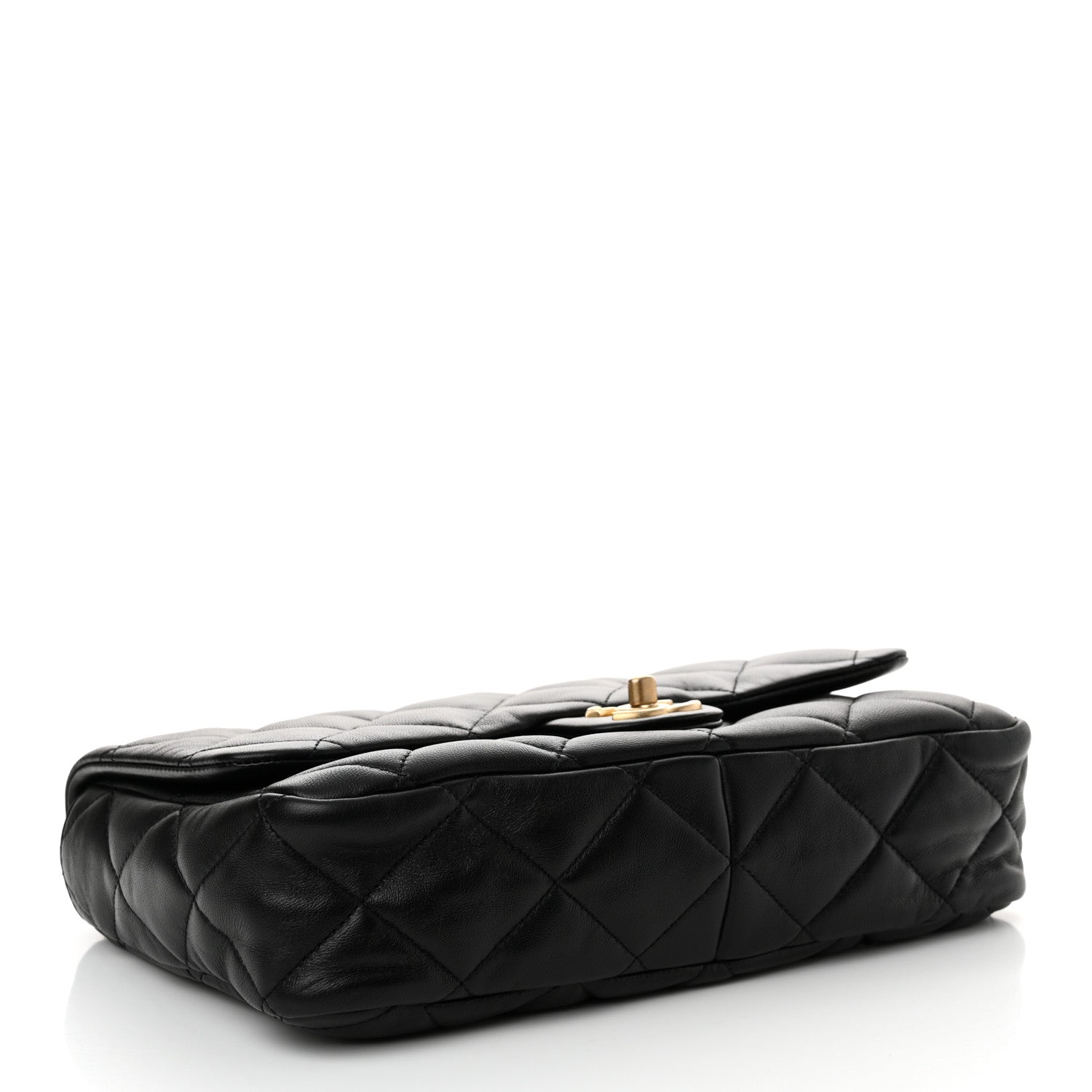 Chanel Lambskin Quilted Large CC Funky Town Flap Black 4 of 10