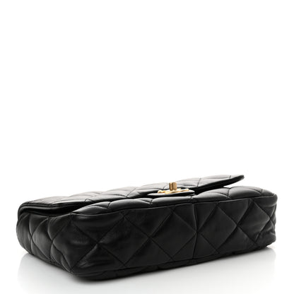 Chanel Lambskin Quilted Large CC Funky Town Flap Black 4 of 10
