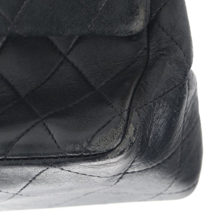 Chanel Lambskin Quilted Small Double Flap Navy 13 of 20