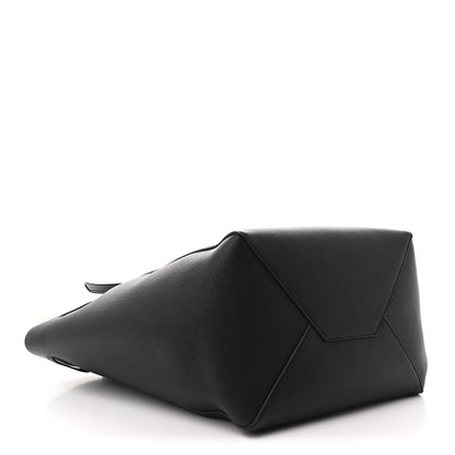 Celine Soft Grained Calfskin Medium Belt Cabas Phantom Black 4 of 10