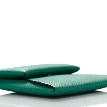 Hermes Epsom Bastia Coin Purse Vert Jade 8 of 10