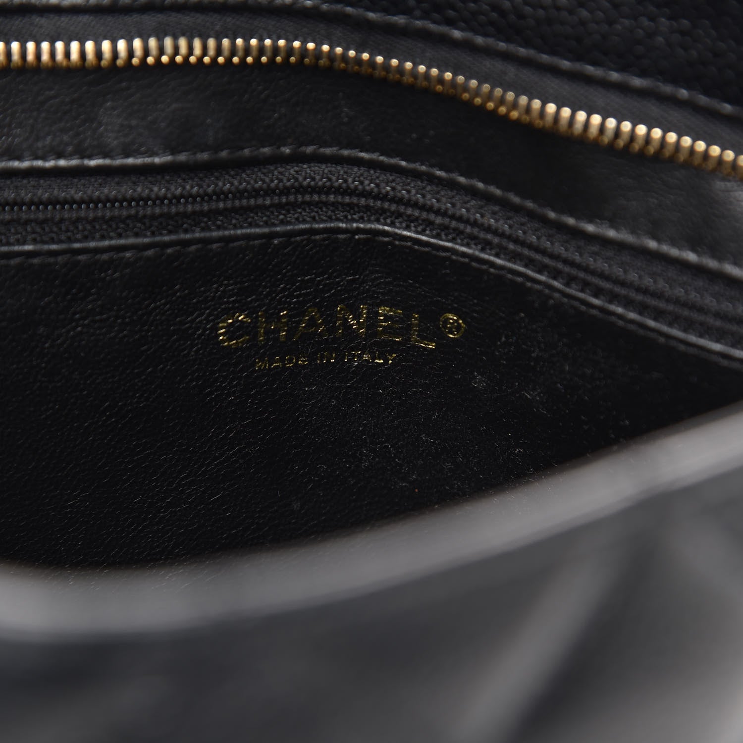 Chanel Caviar Quilted Medallion Tote Black 6 of 14