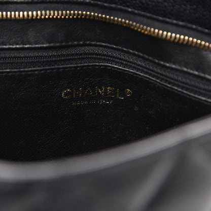 Chanel Caviar Quilted Medallion Tote Black 6 of 14