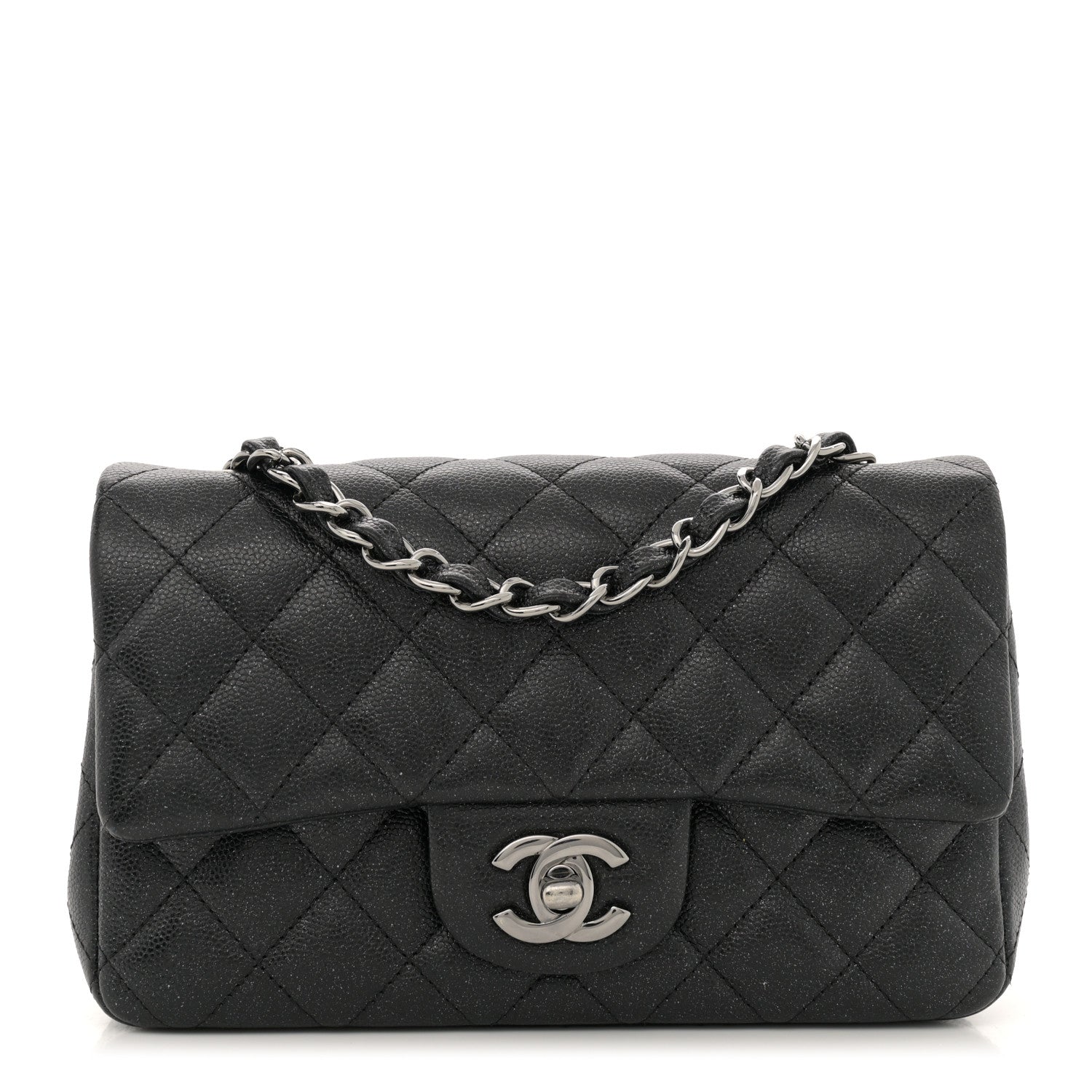 Chanel Caviar Quilted Mini Rectangular Flap Black 1 of 11