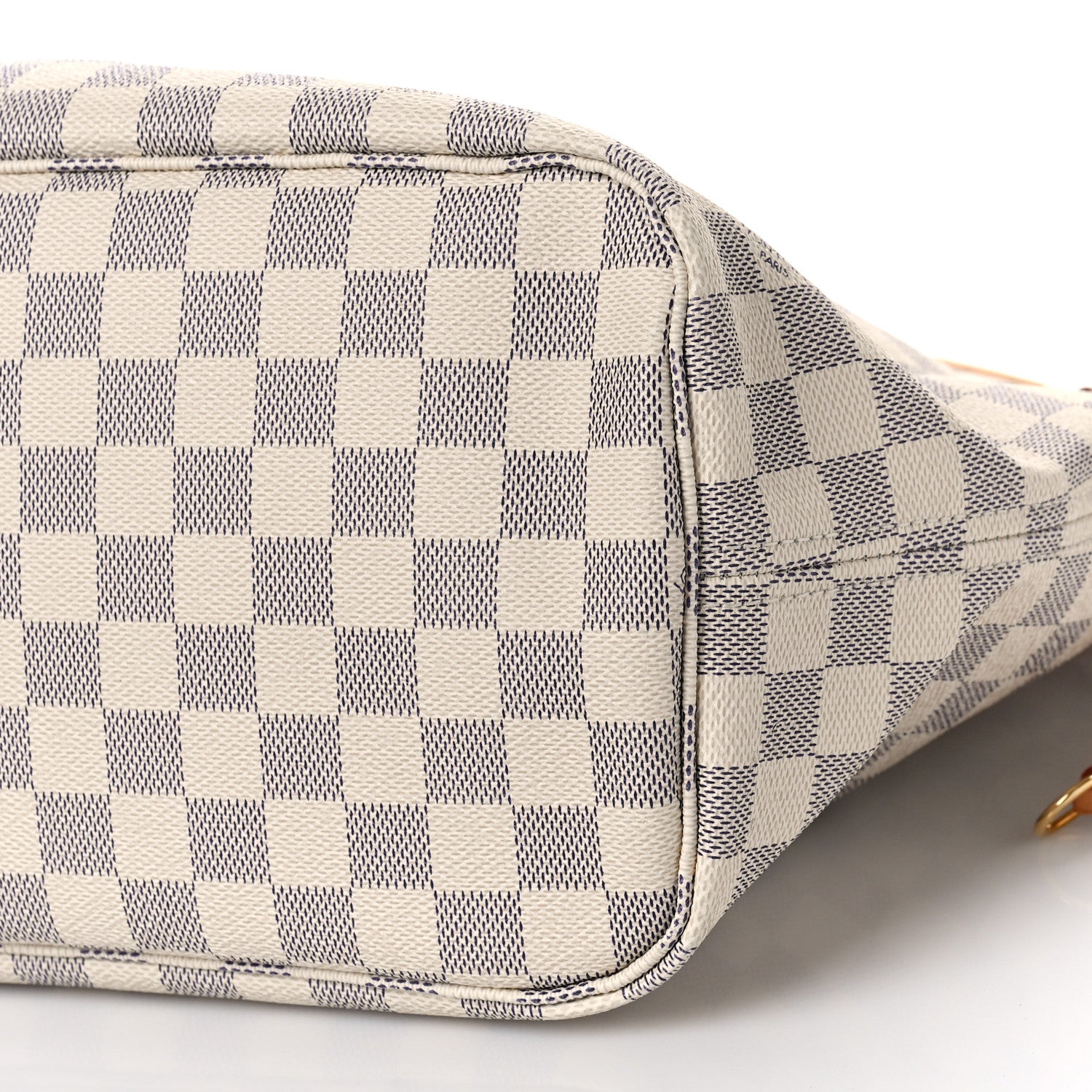 Louis Vuitton Damier Azur Neo Neverfull MM Rose Ballerine 9 of 10