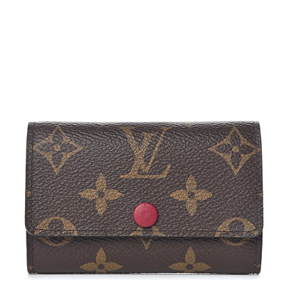 Louis Vuitton Monogram 6 Key Multicles Holder Fuchsia 1 of 8